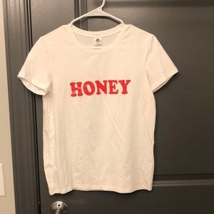 “HONEY” short sleeve graphic t-shirt